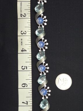 JBK Camrose & Kross Jackie Kennedy Morning Mist Blue Topaz Bracelet